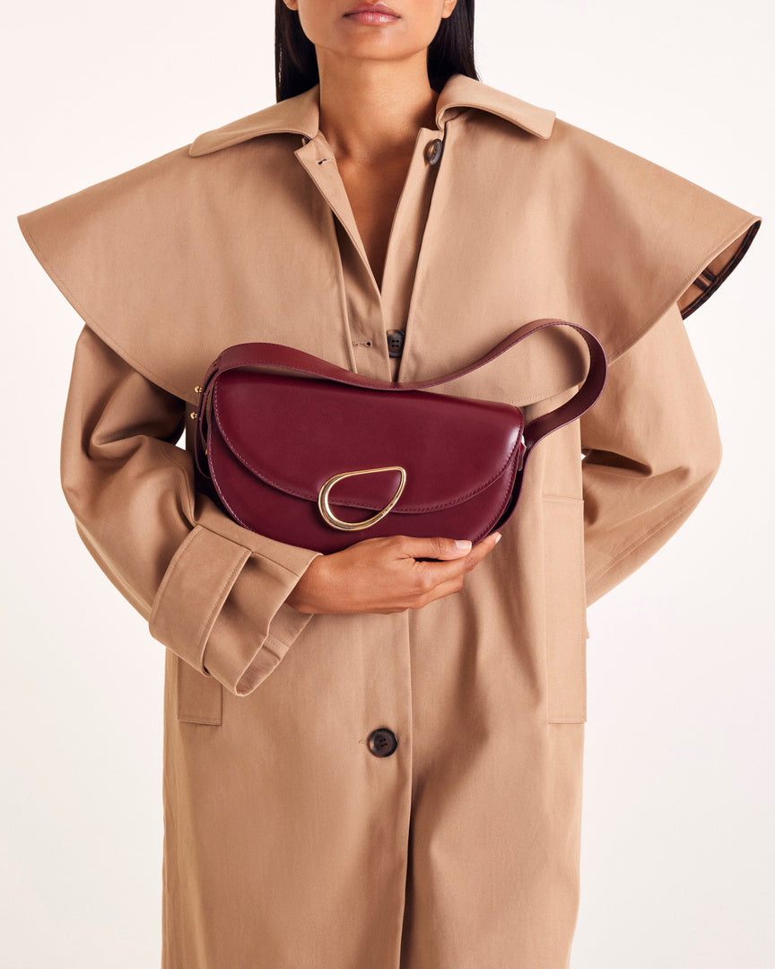 Bag Maé burgundy