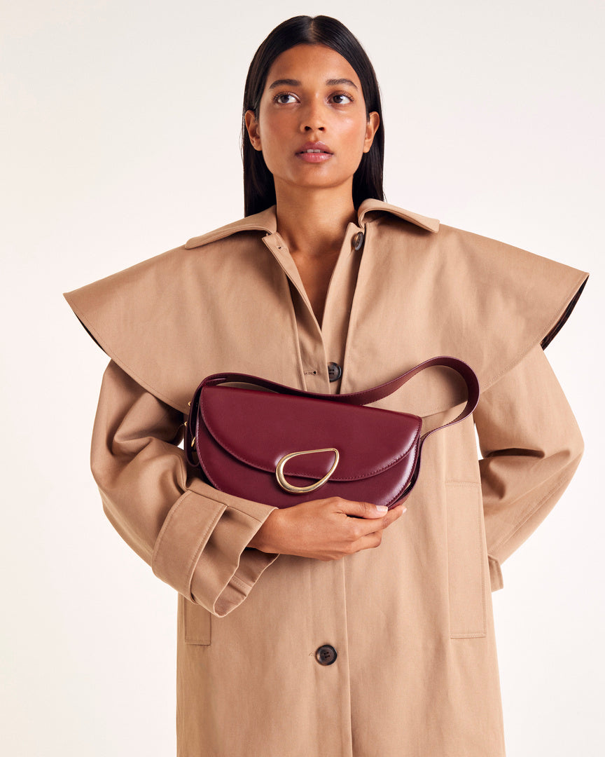 Bag Maé burgundy