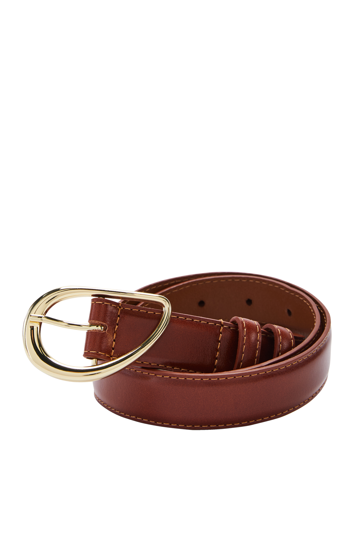 Basma cognac belt