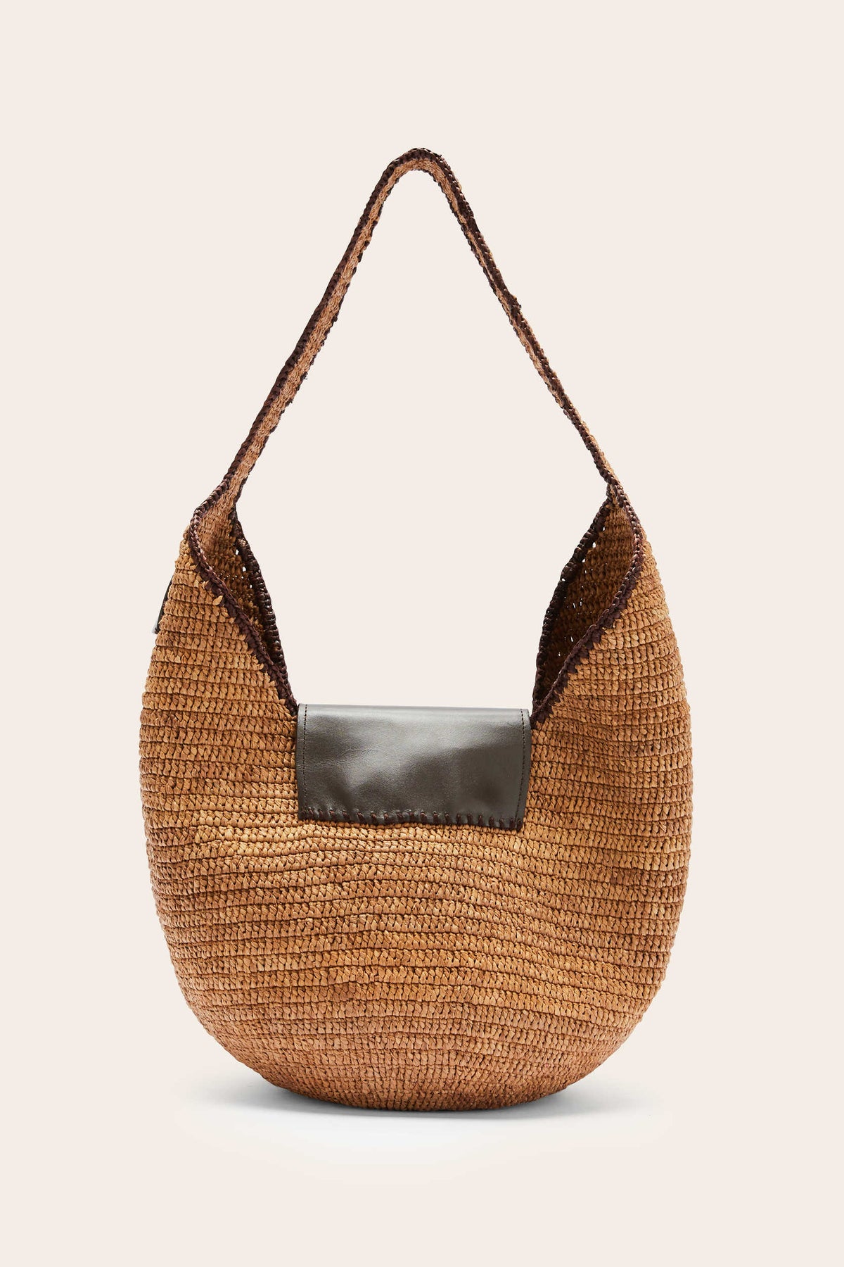 Panier Umbra raphia et chocolat