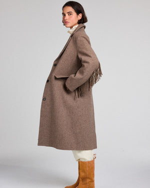 Manteau Marcella châtaigne