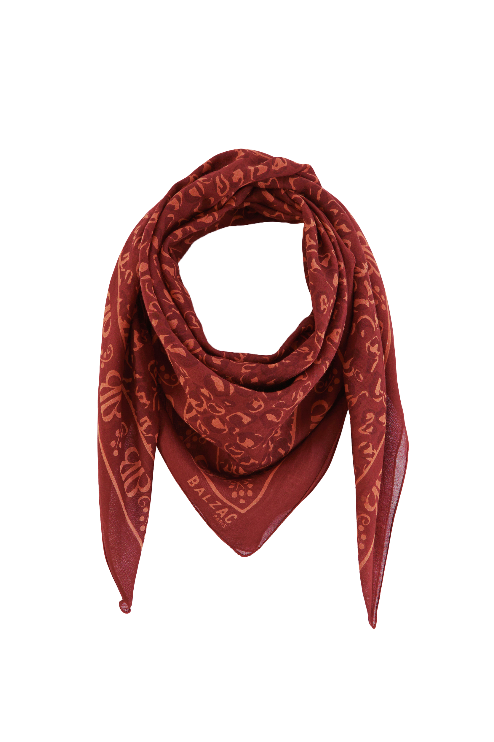Scarf Johanna red