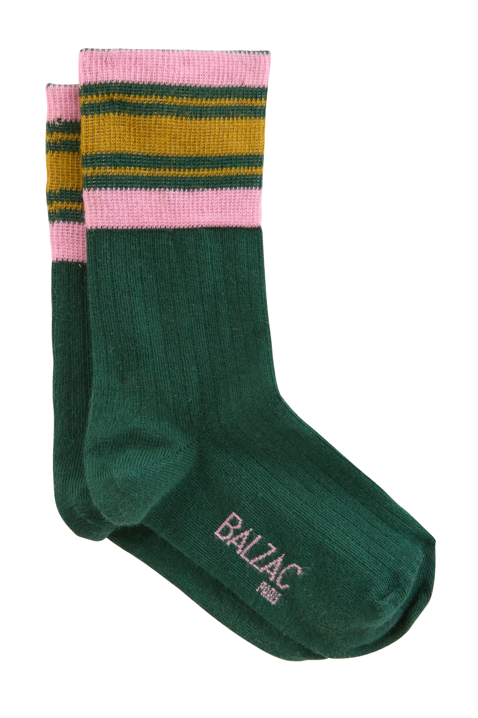 Socks Haka green and pink