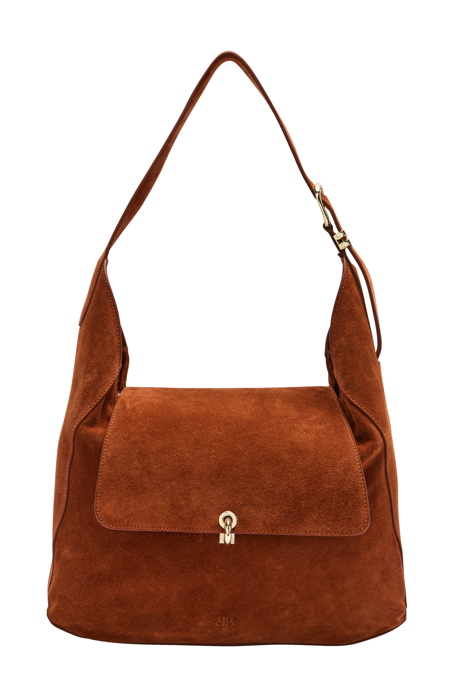 Sac Gala croûte de cuir brique