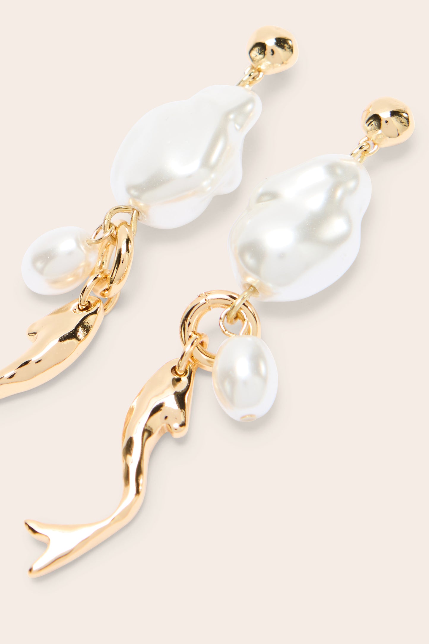 Boucles d'oreilles Olivia poisson doré