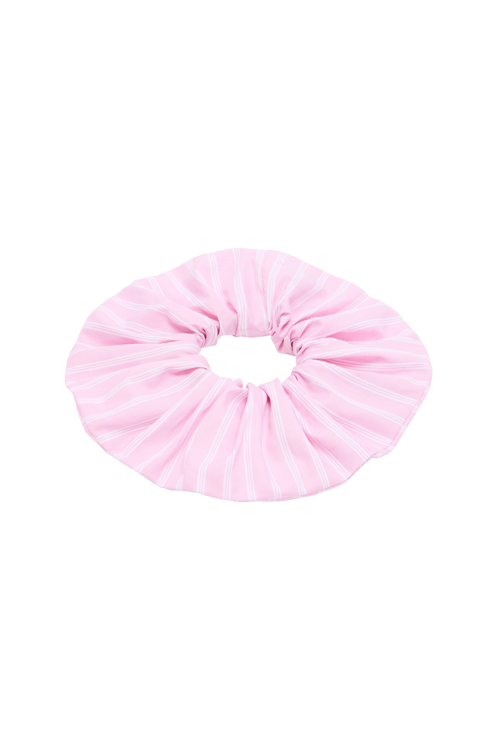 Scrunchie Billy XL stripes pink light and ecru
