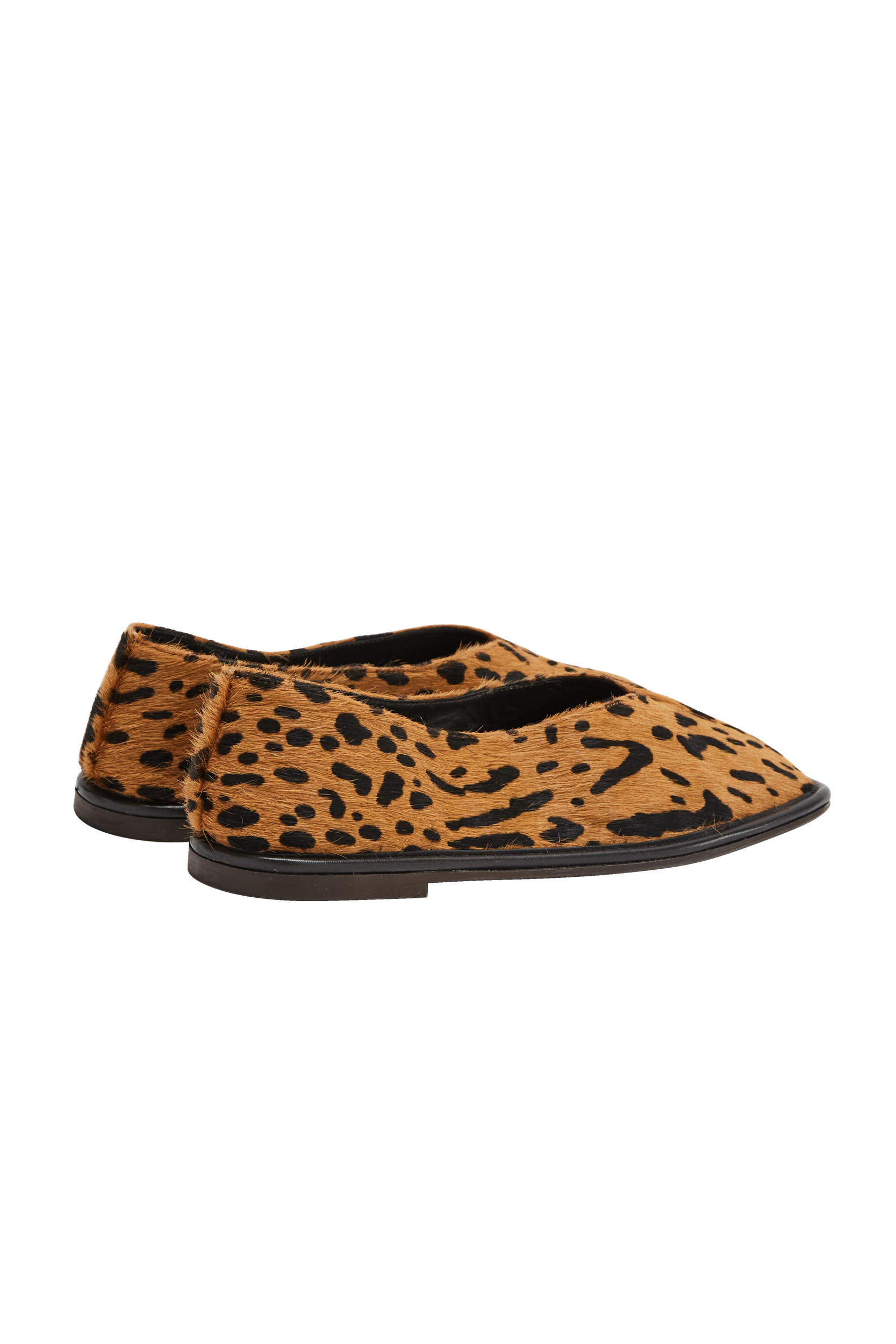 Ballet flats Elise pony cheetah