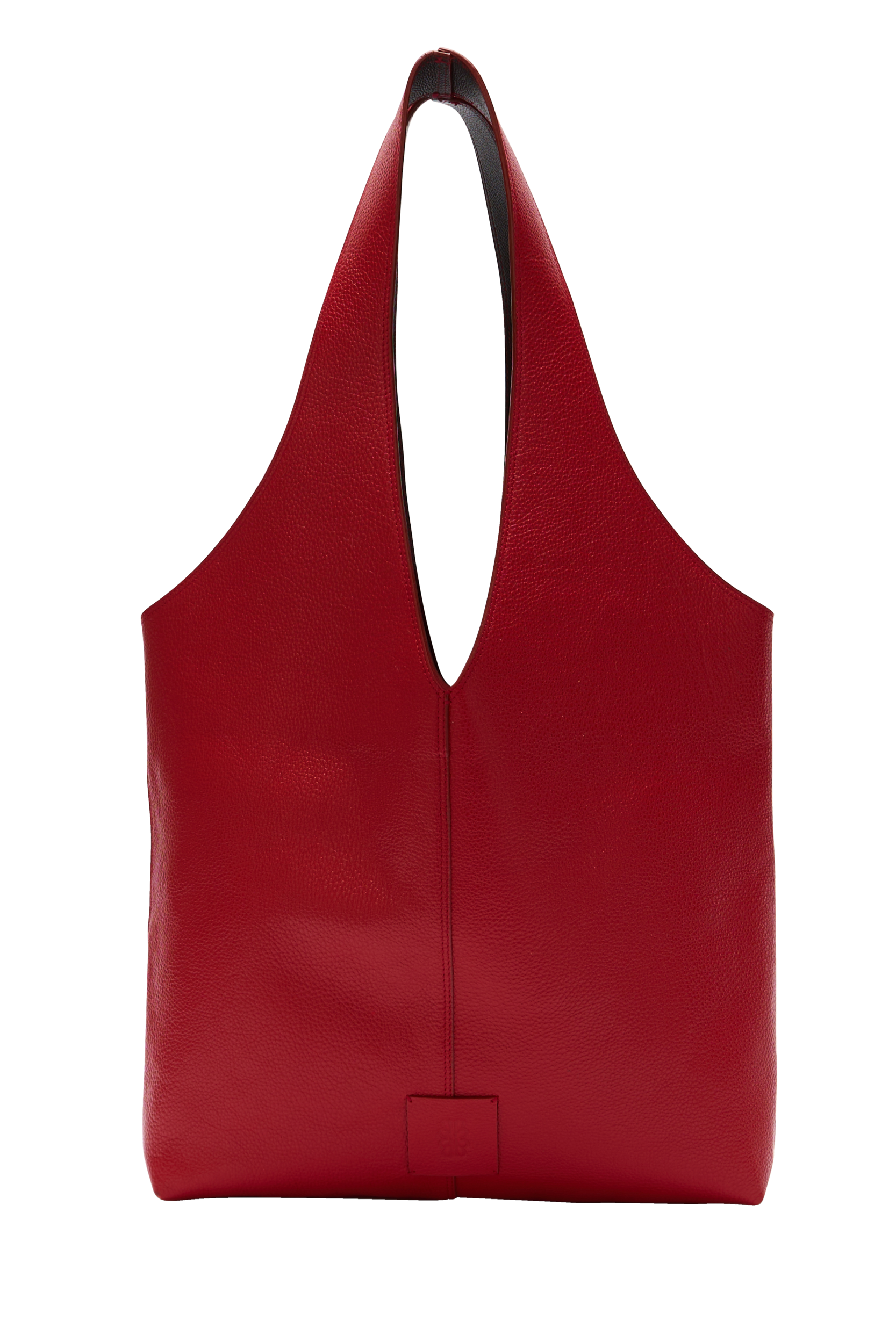 Bag Sun maxi grained red