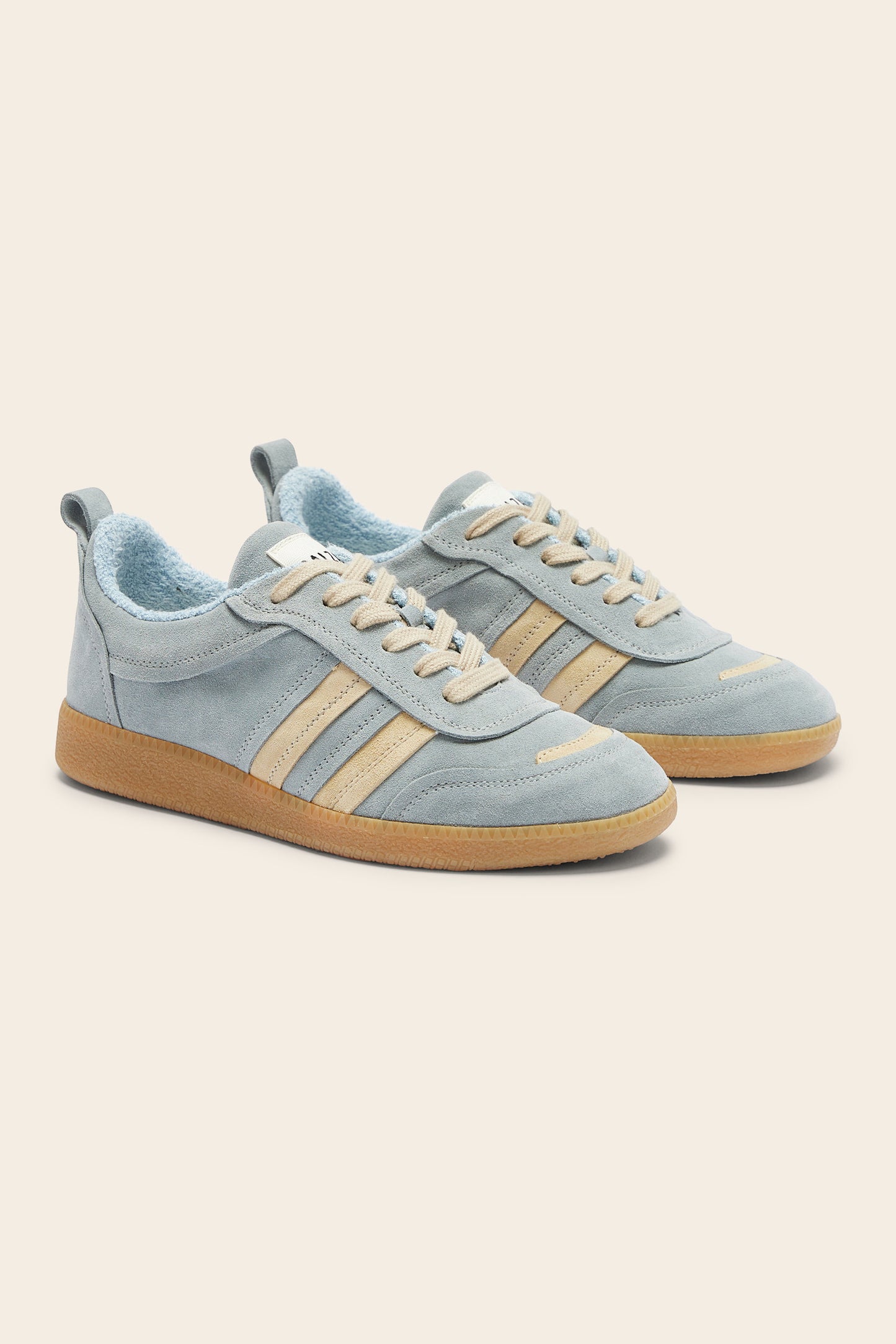Quinn sneakers in blue and beige