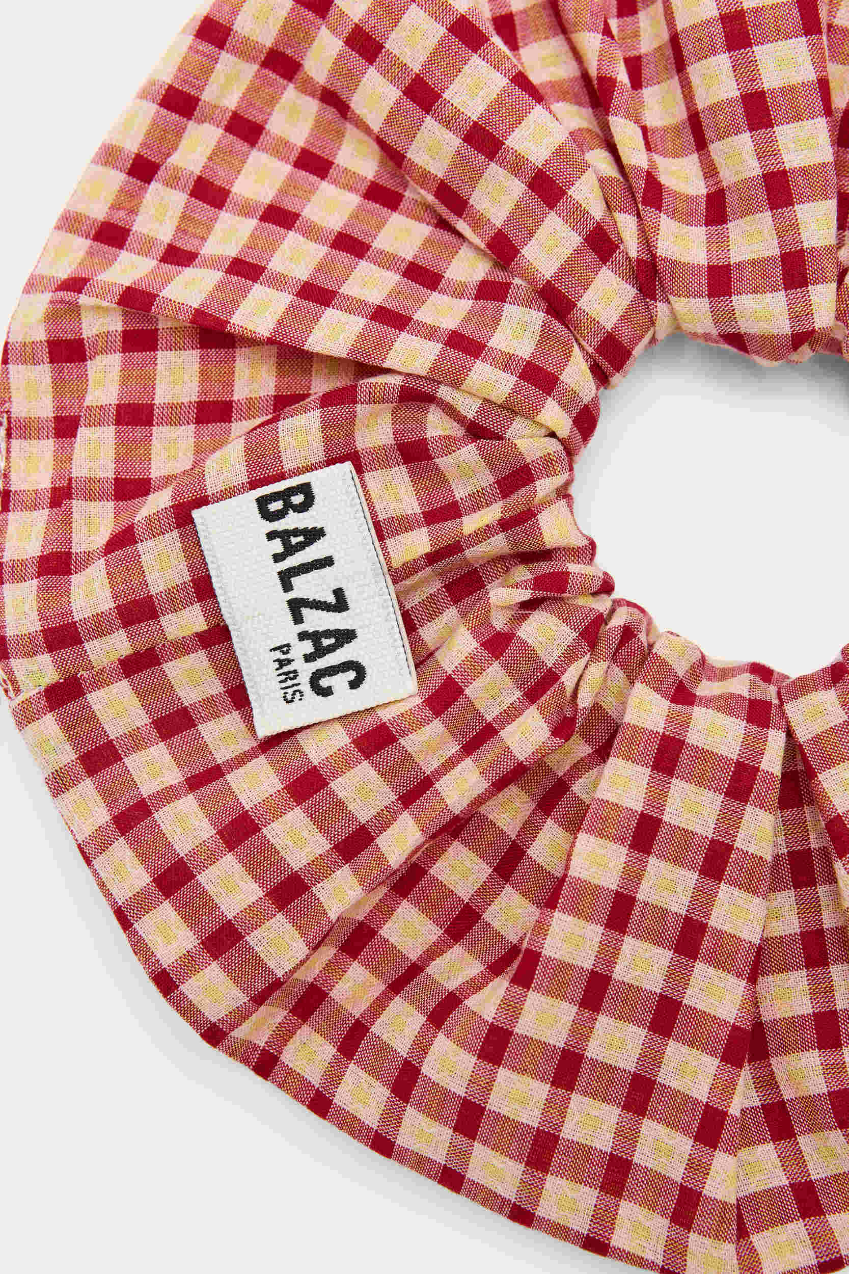 Scrunchie Billy XL gingham red and yellow