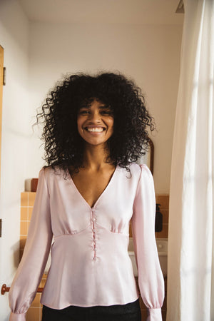 Blouse Kito rose fraise