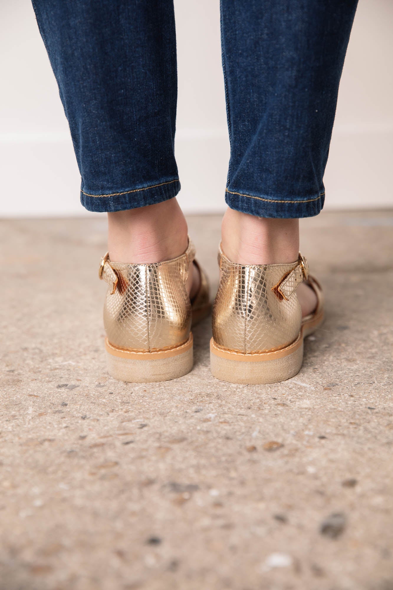 Sandals Théoline gold