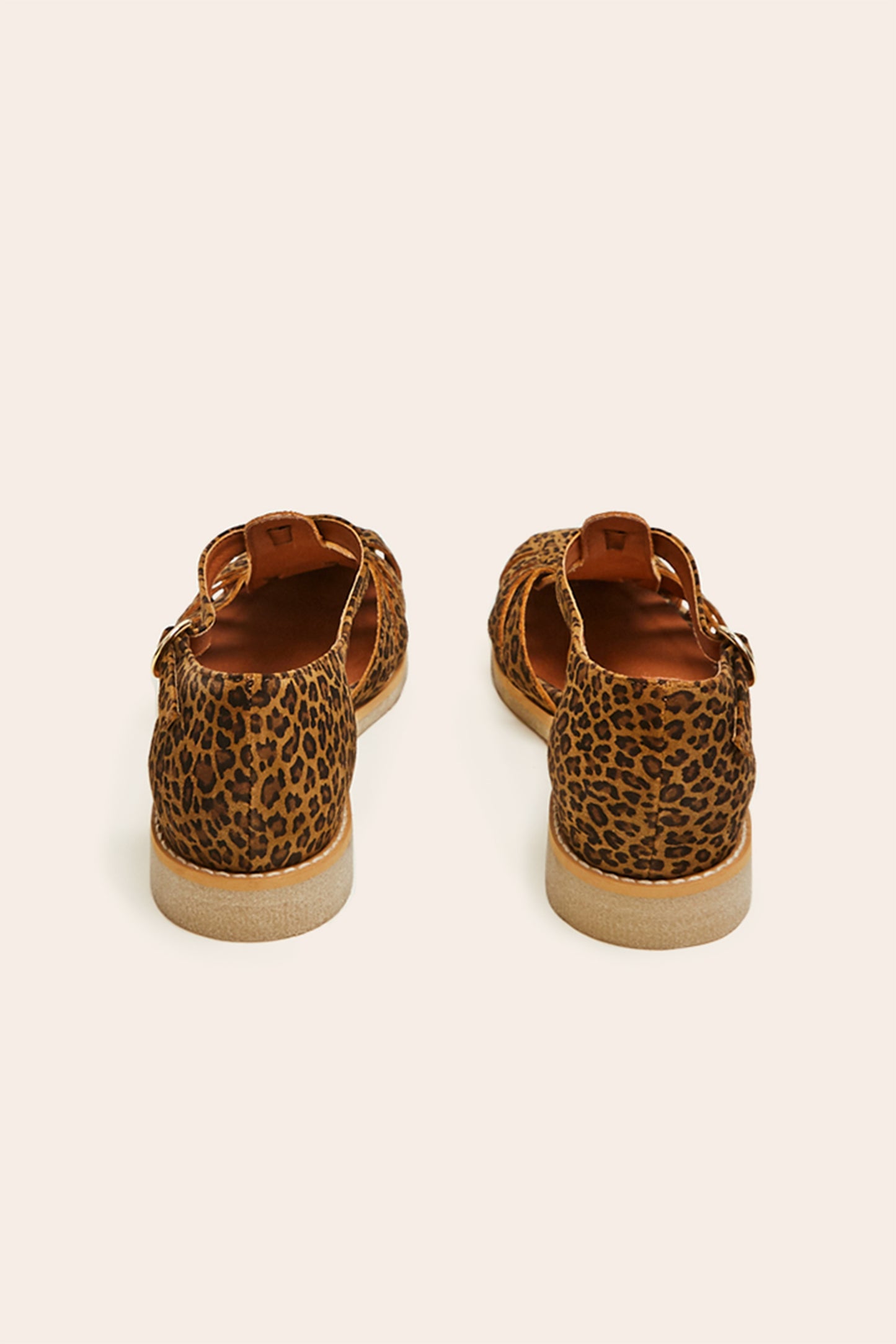 Theoline leopard Mary Janes