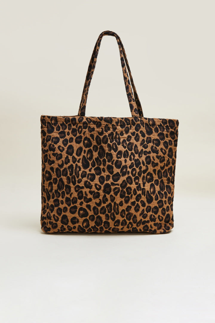 leopard tote Balzac Paris