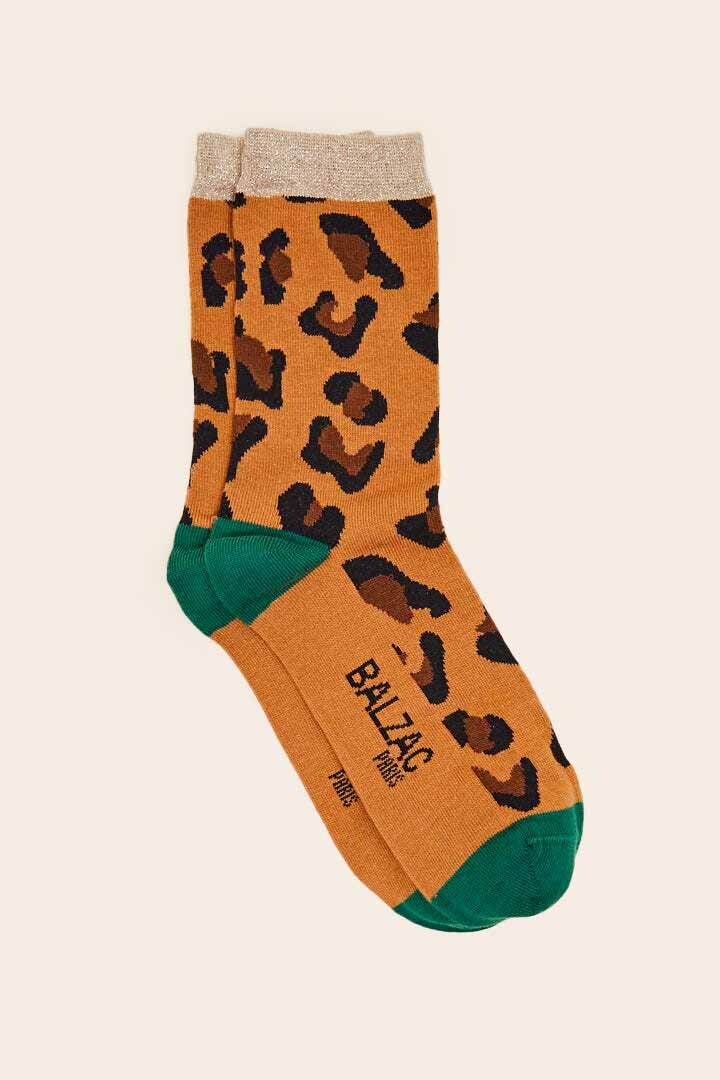 Chaussettes Léo vert