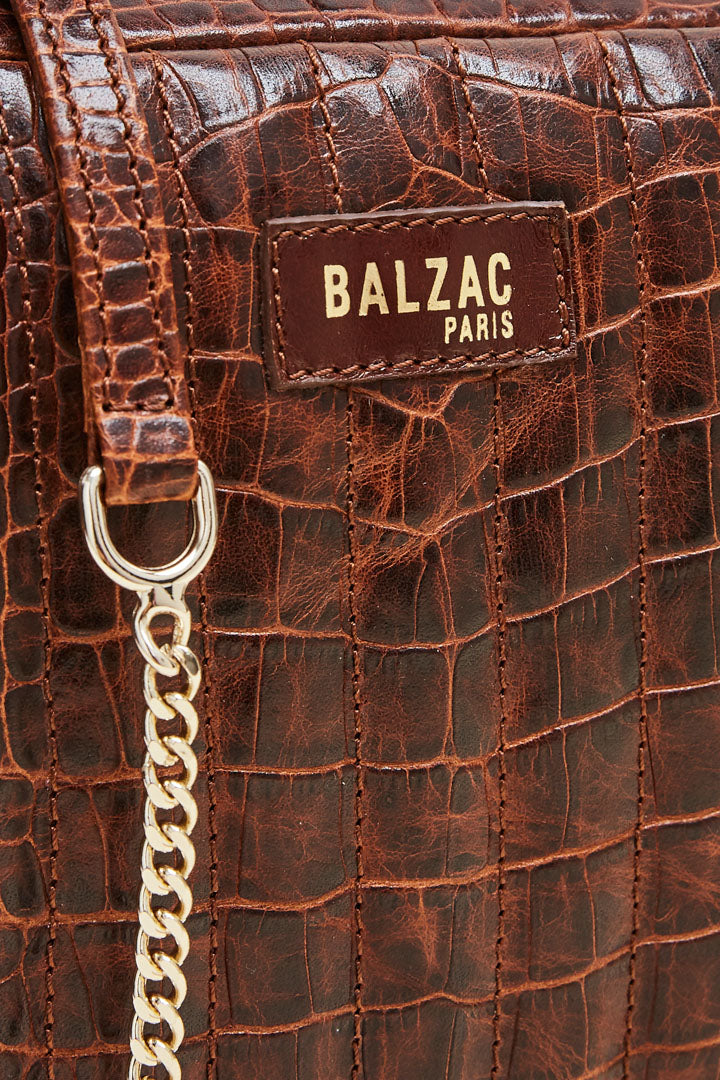 Sac balzac 2025 cesar cognac