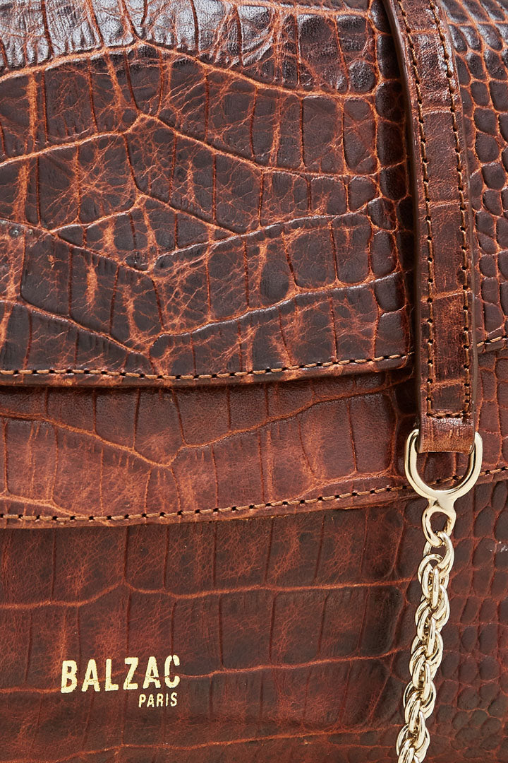 Bag Noah cognac embossed