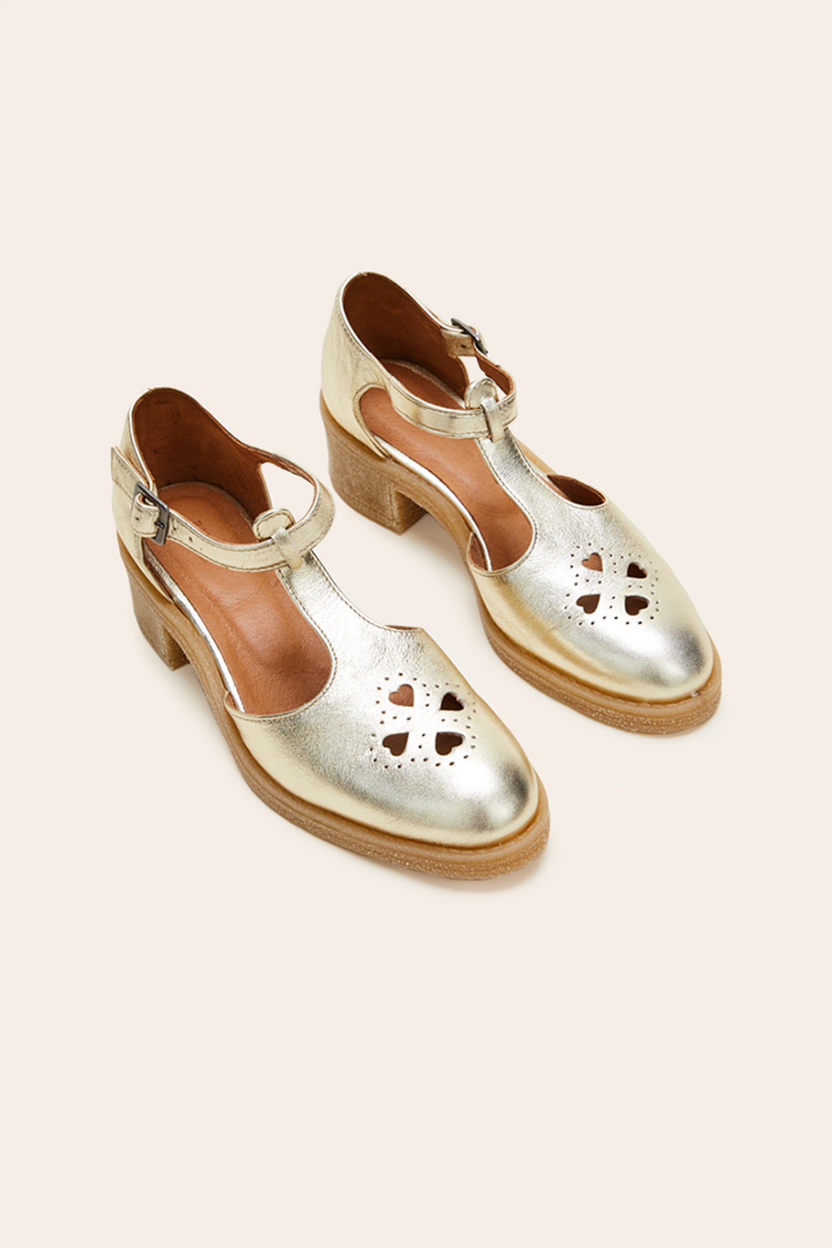Light gold Rosie sandals
