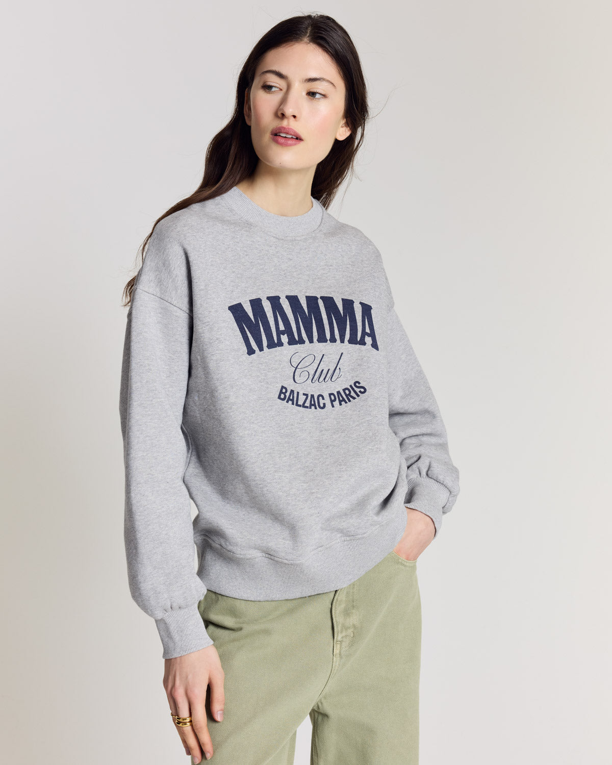 Eco-responsible and ethical sweatshirt for women - Balzac Paris