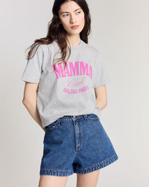 Tee-shirt Bree gris clair chiné FDM