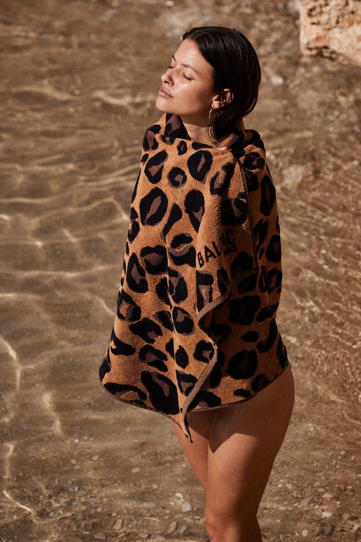 Serviette Myah leopard