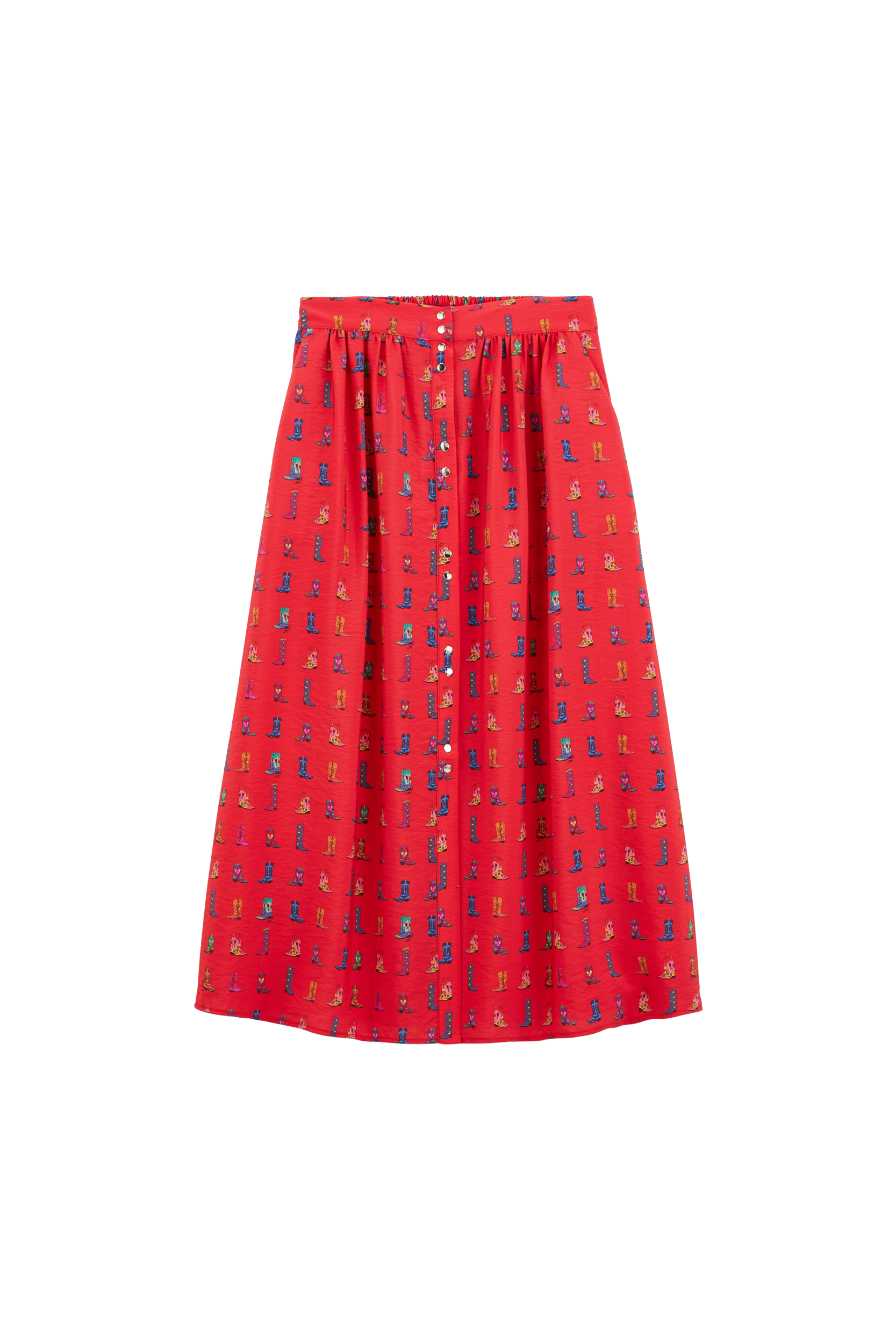 Skirt Sally printed santiags