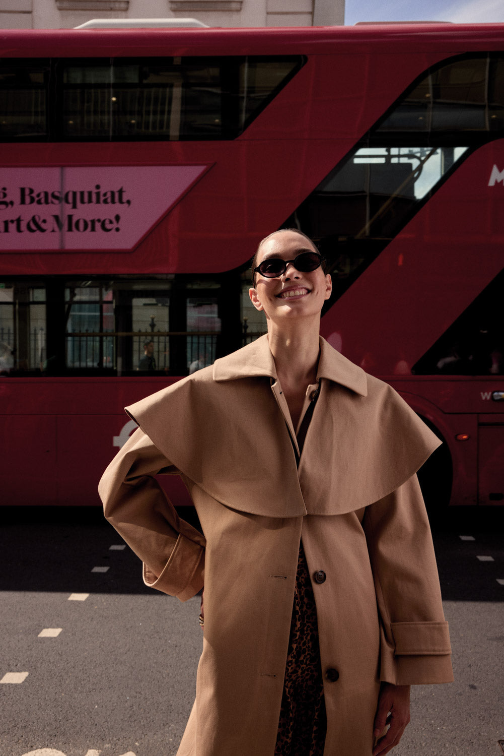 Beige Eugenia Trench Coat