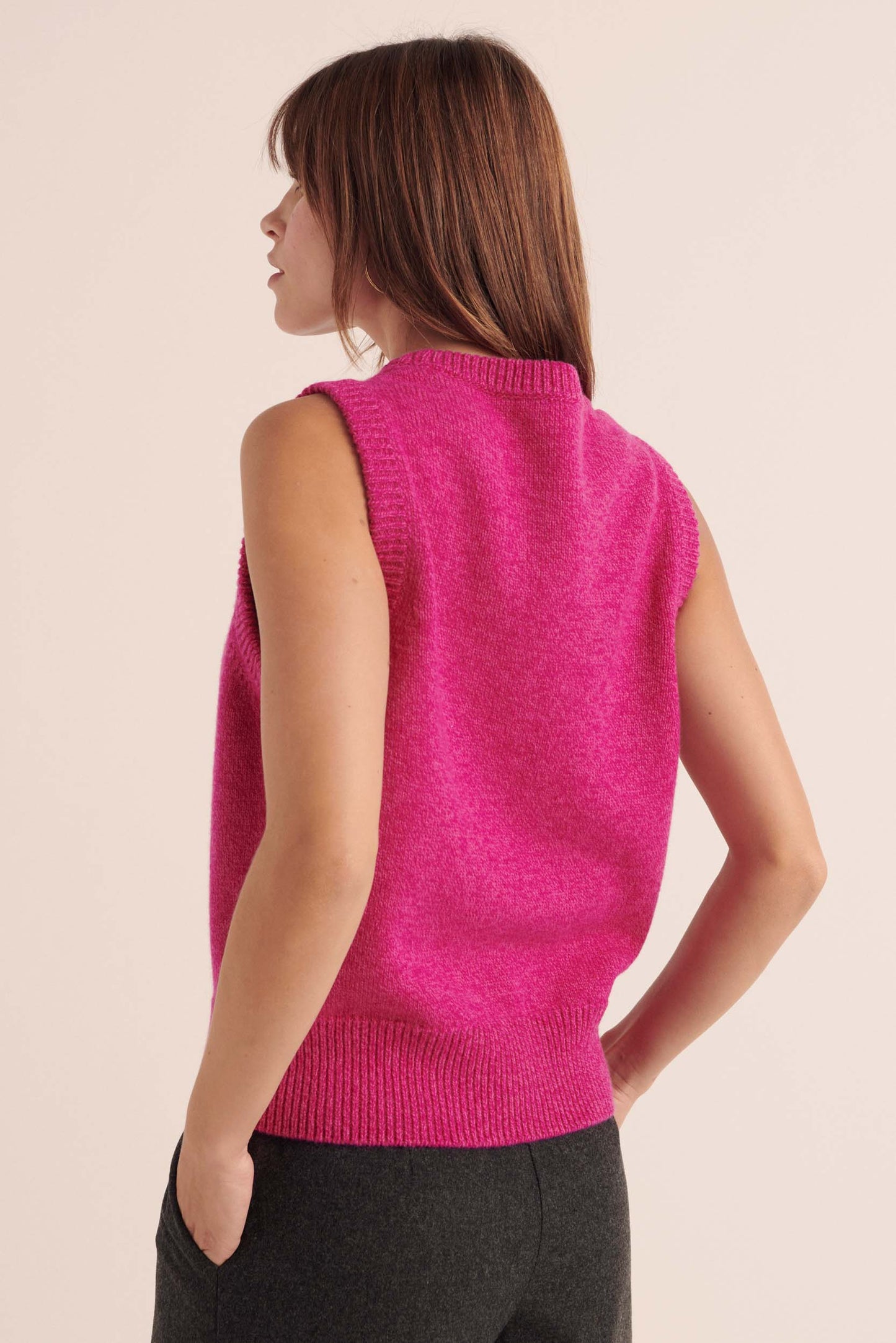 Chad pink sweater