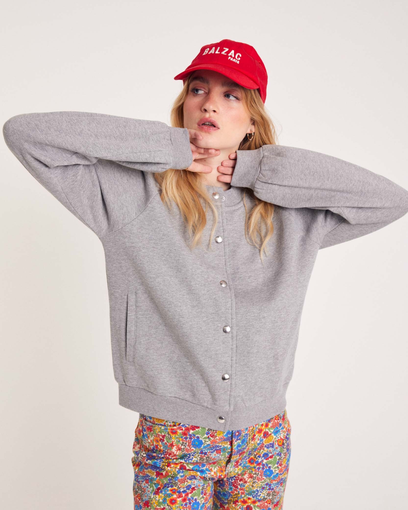 Eco-responsible and ethical sweatshirt for women - Balzac Paris