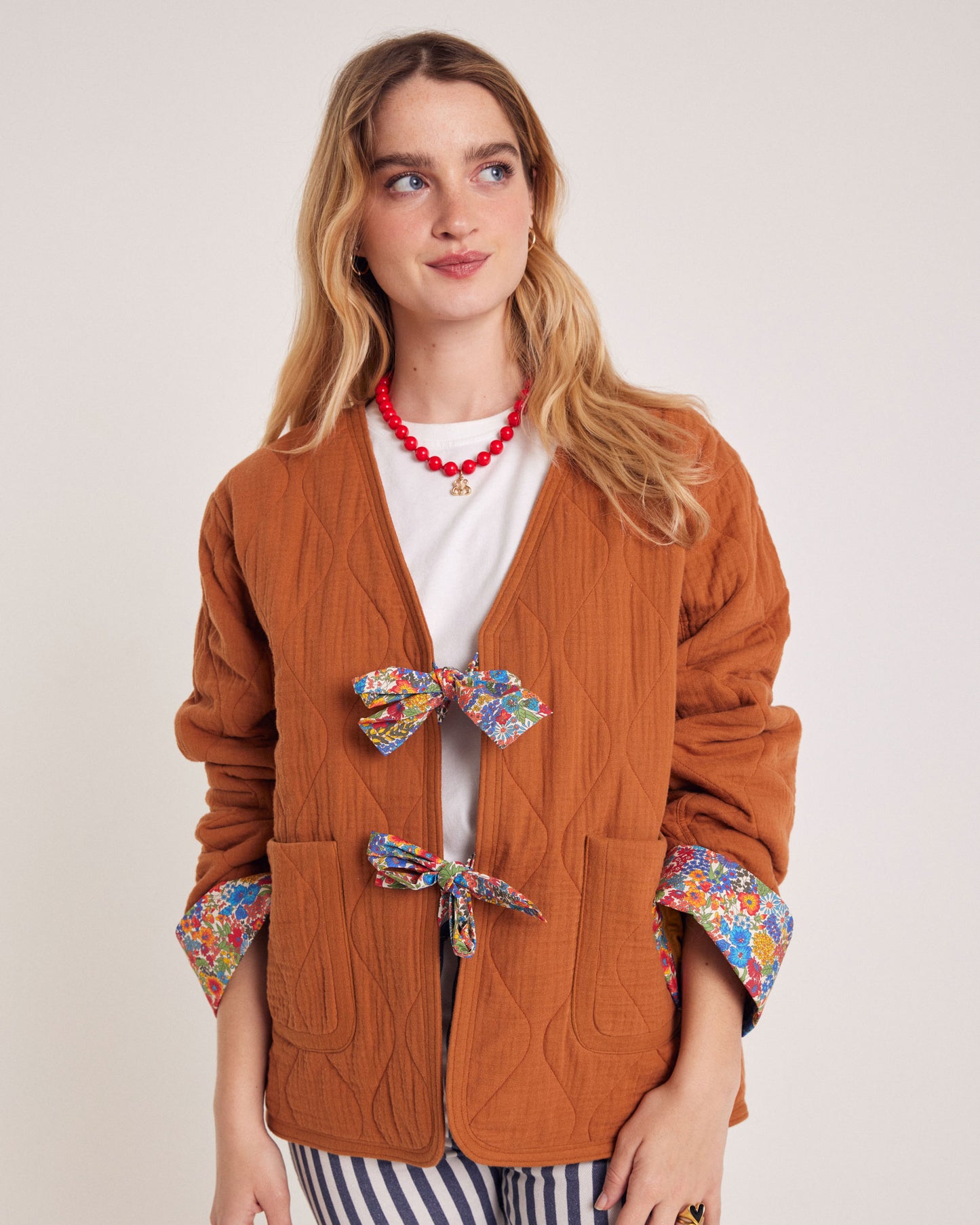 Veste Poppy terracotta