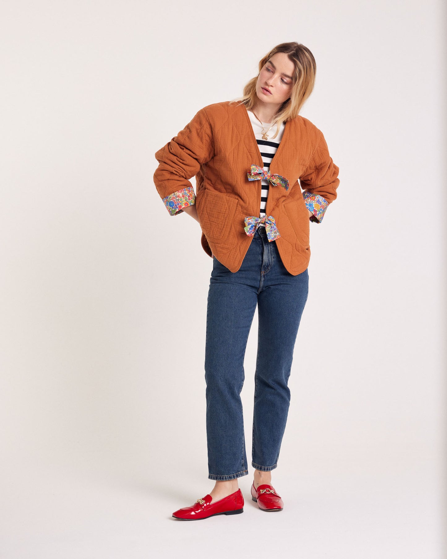 Veste Poppy terracotta