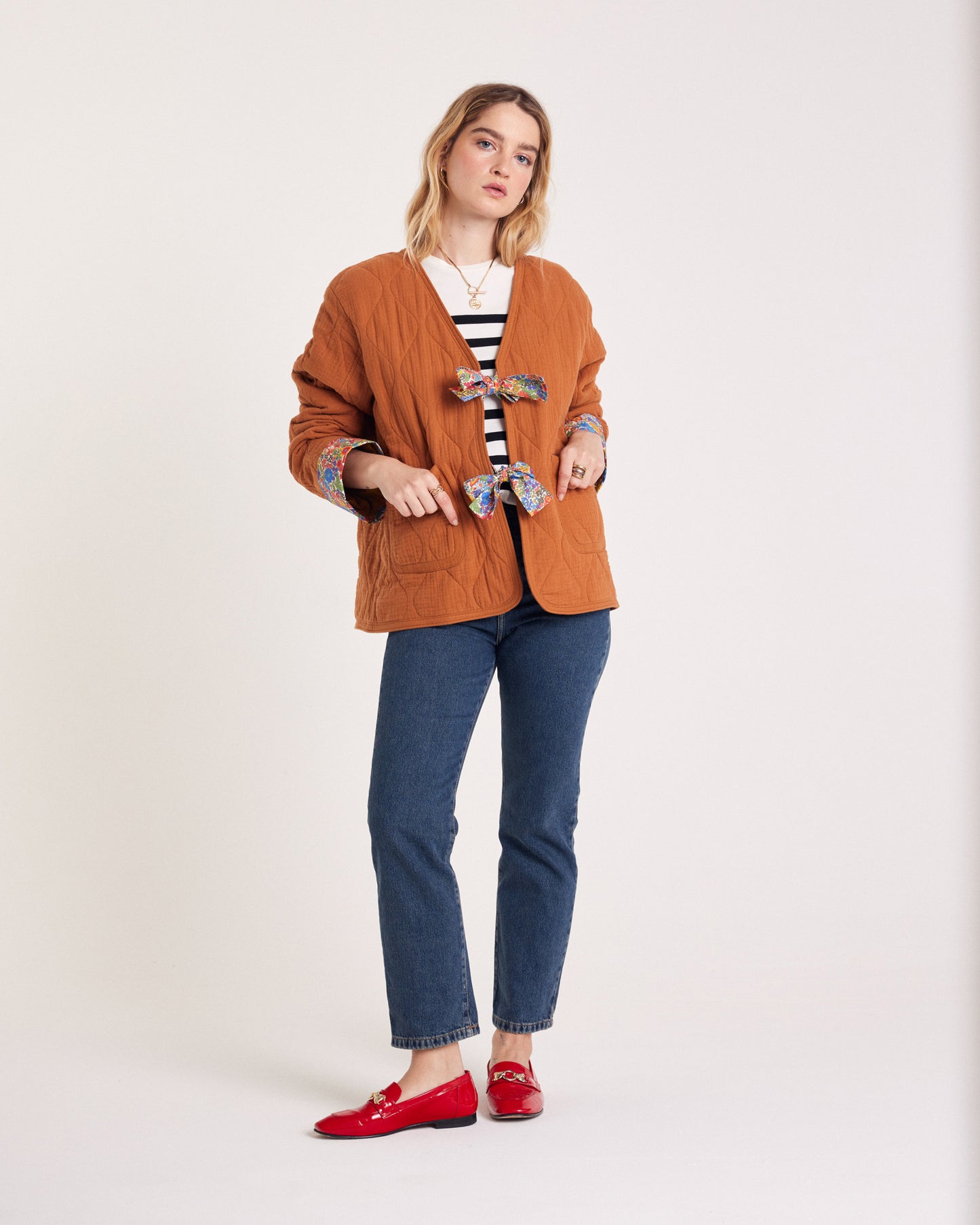 Veste Poppy terracotta