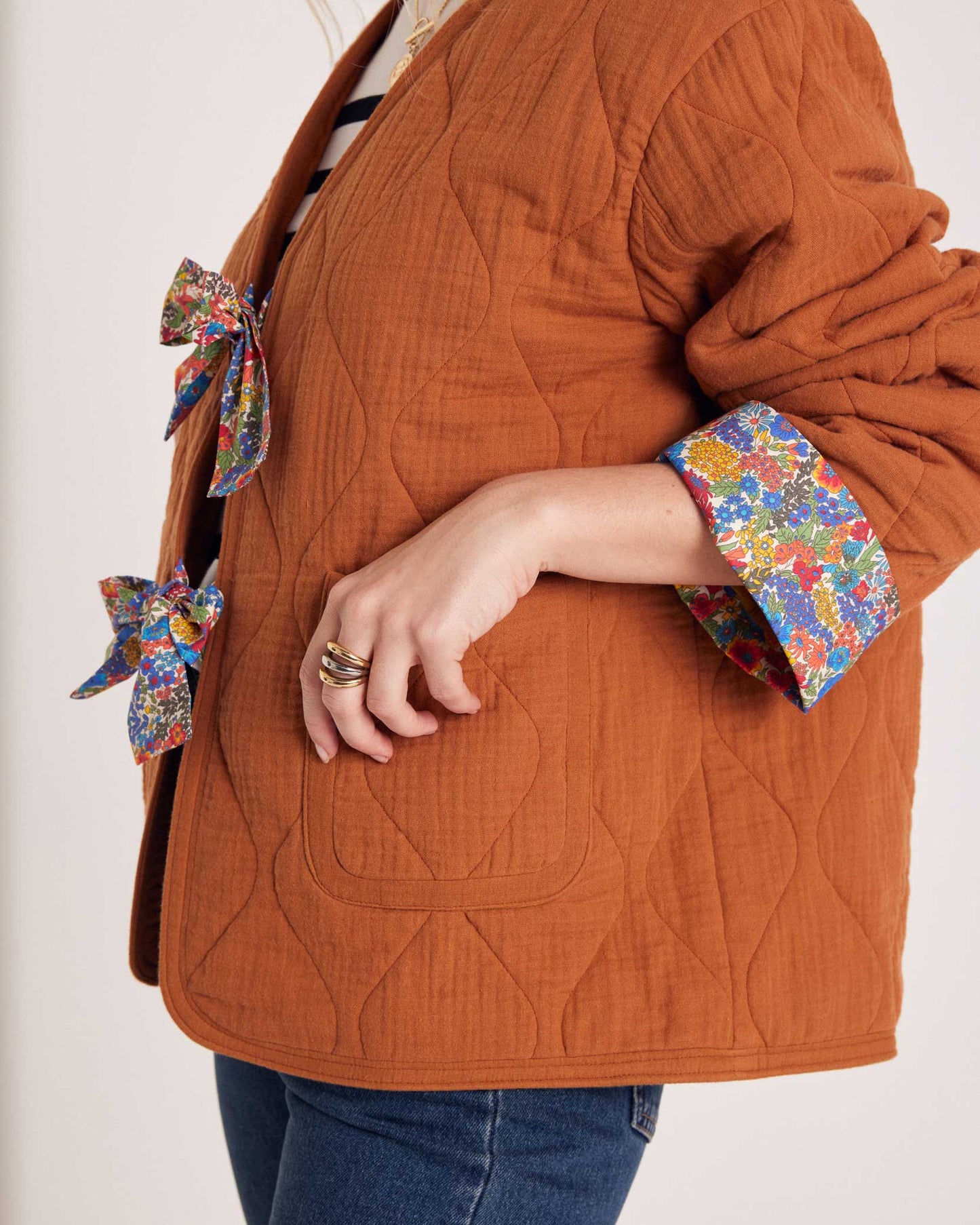 Veste Poppy terracotta