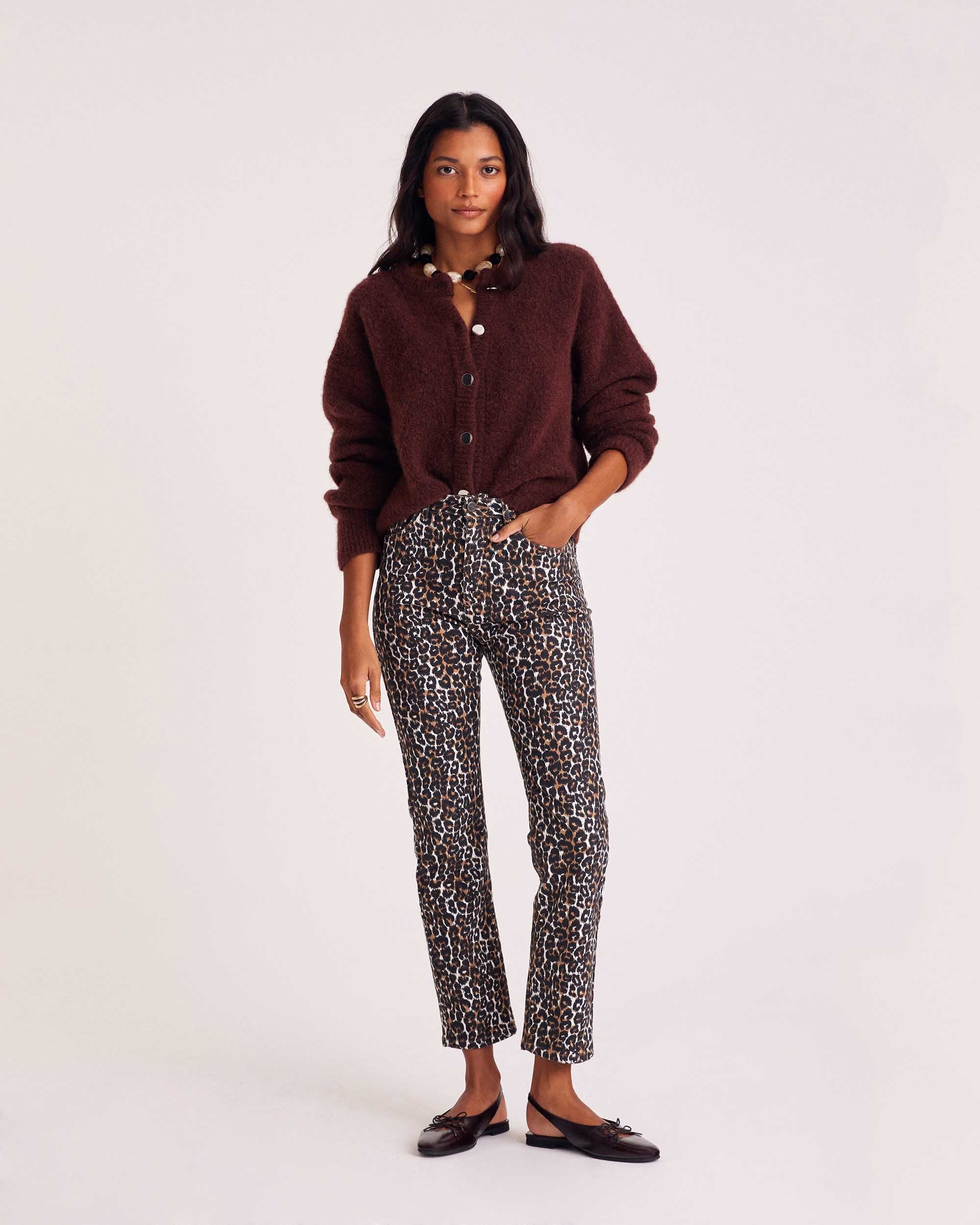 Jeans Austin leopard light
