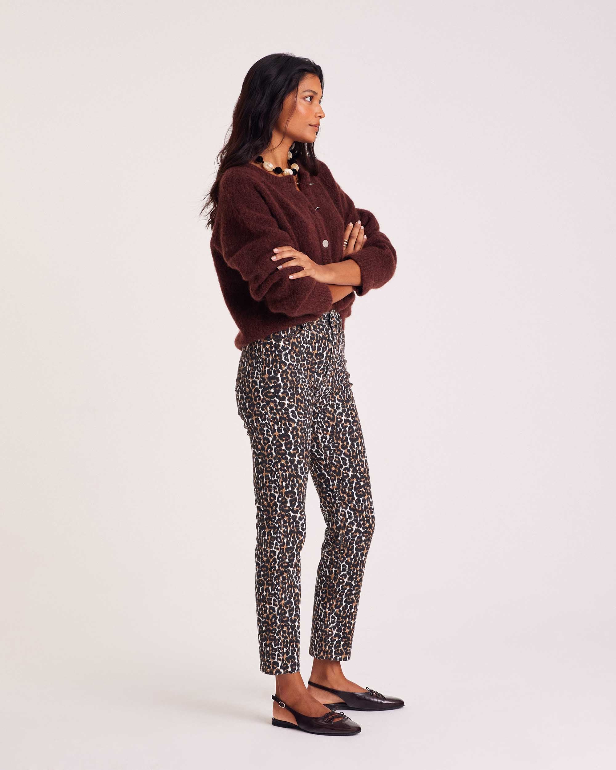 Jeans Austin leopard light