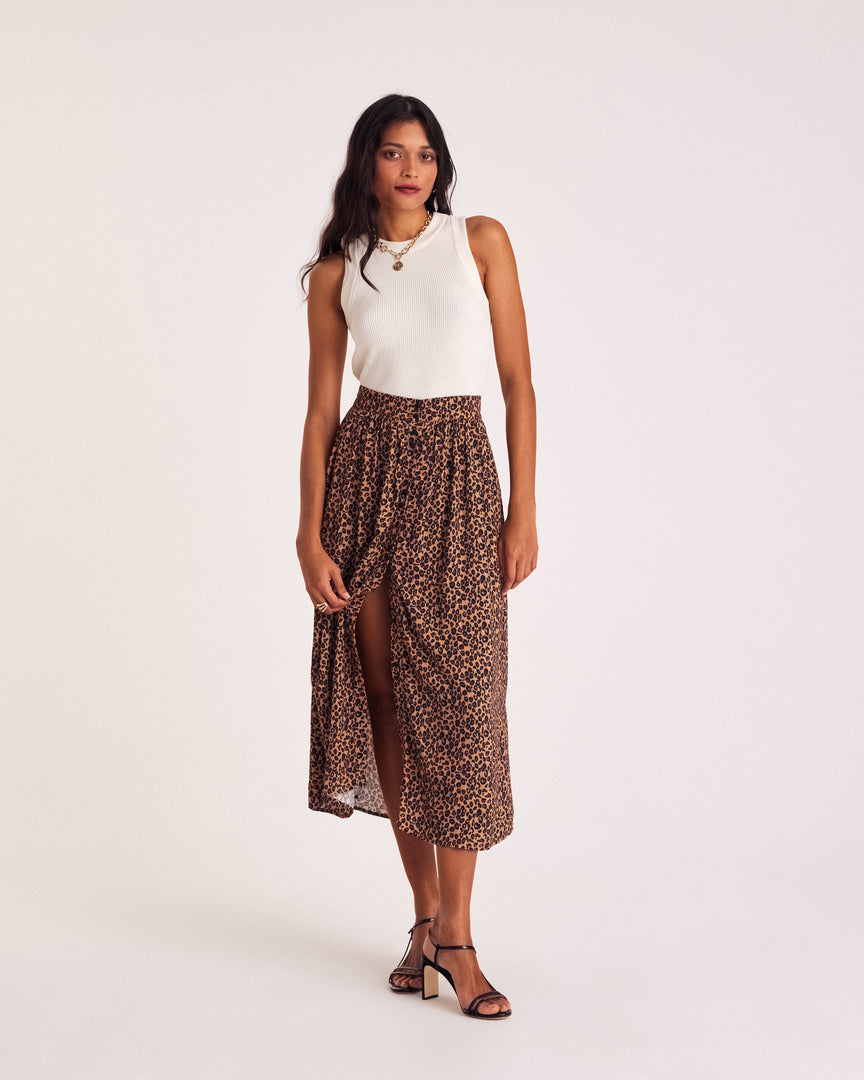 Skirt Sally leopard