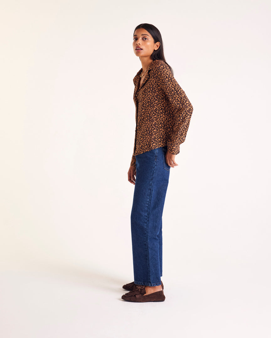 Chemise George imprimé léopard