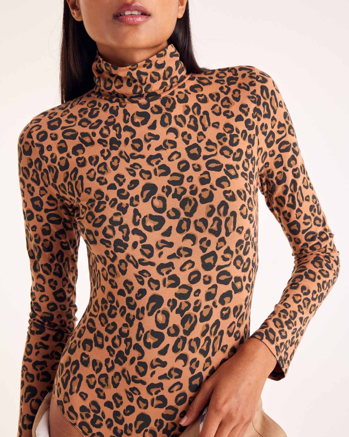 Body Légendaire léopard café