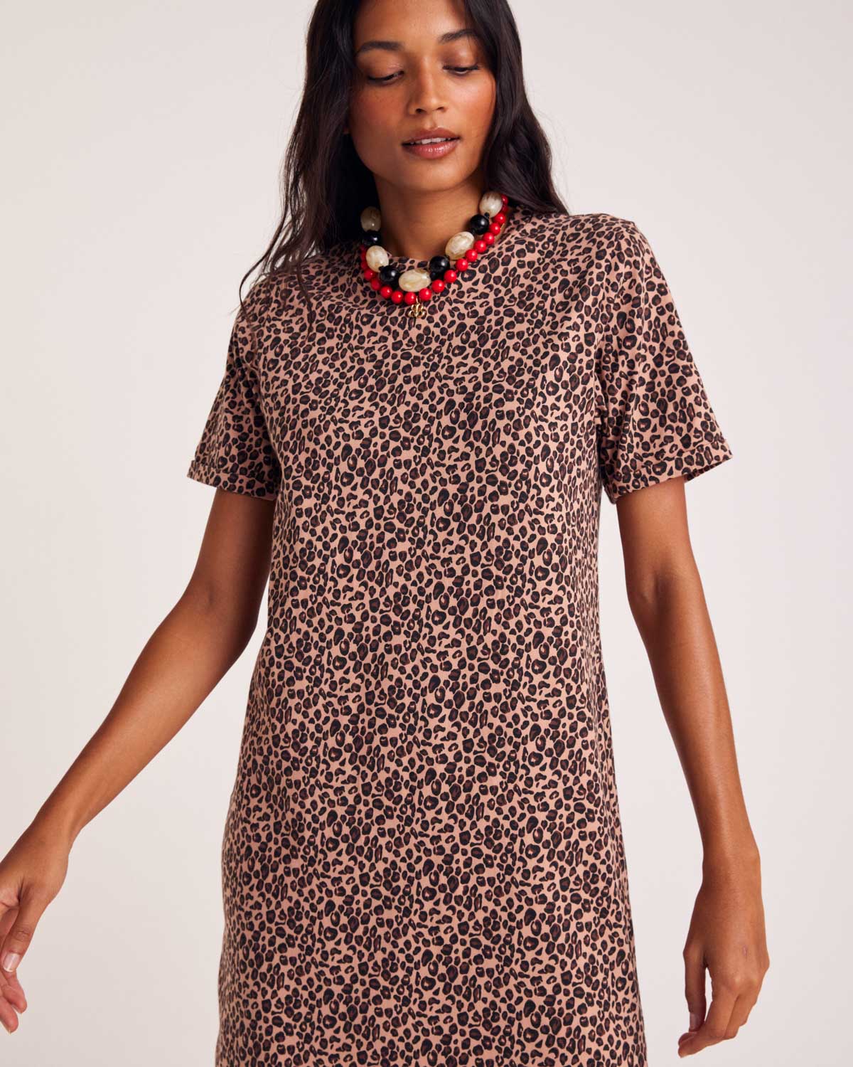 Claodia leopard dress