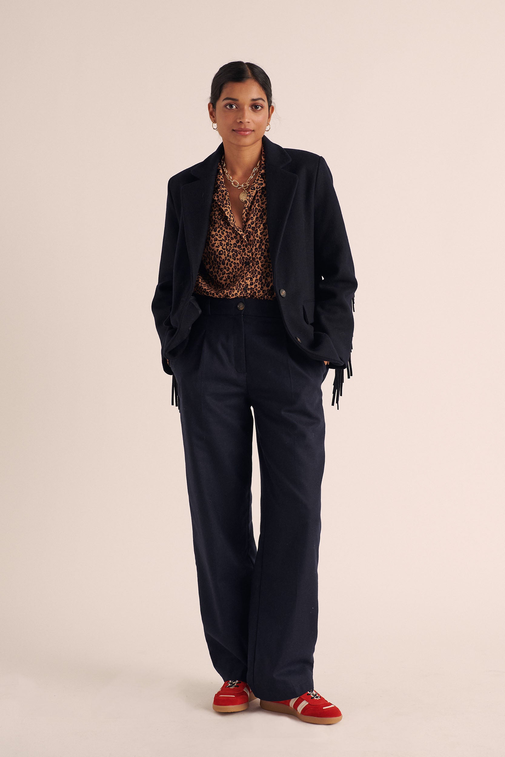 Jacket Marceau navy blue