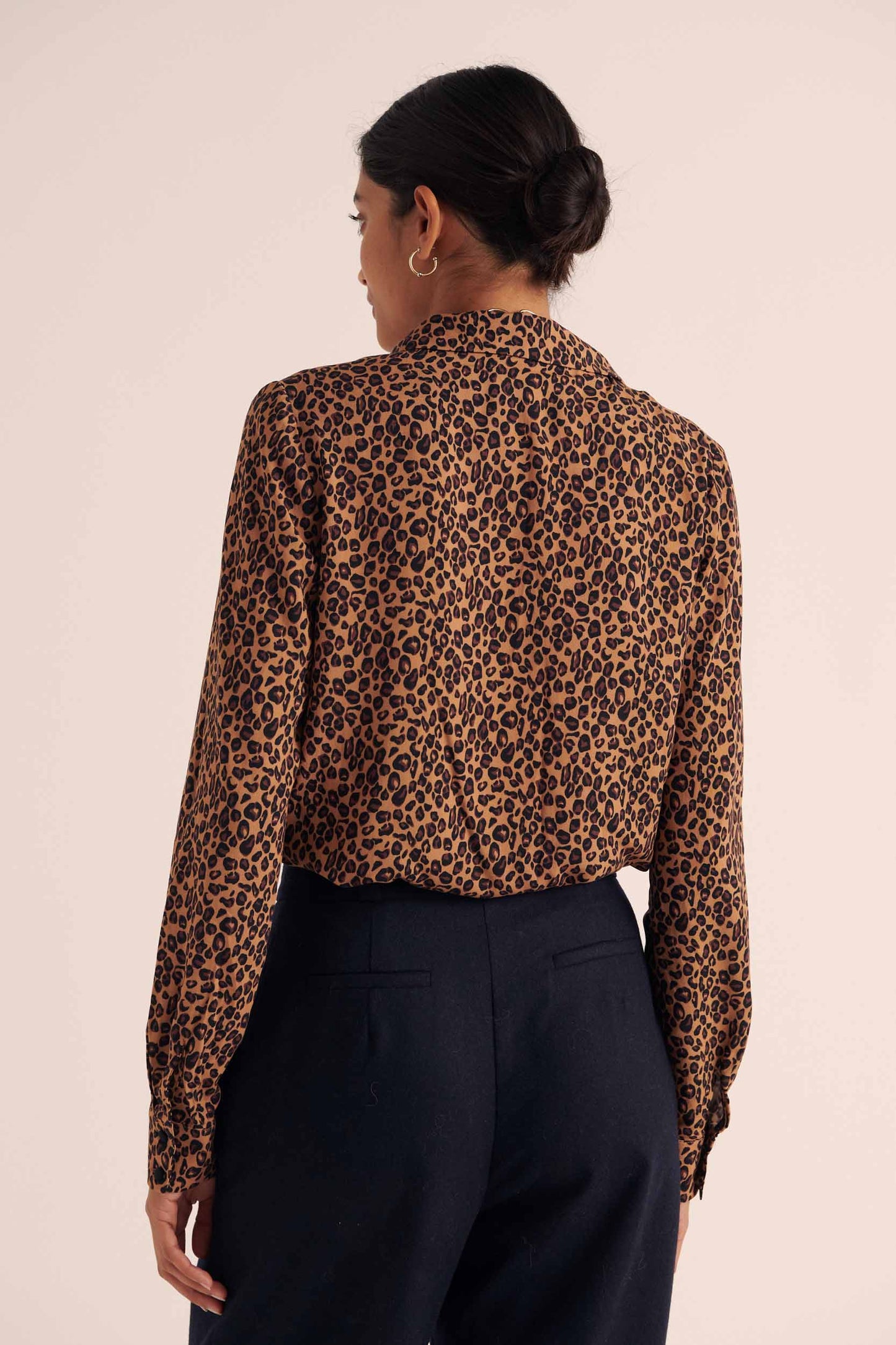 George leopard print shirt