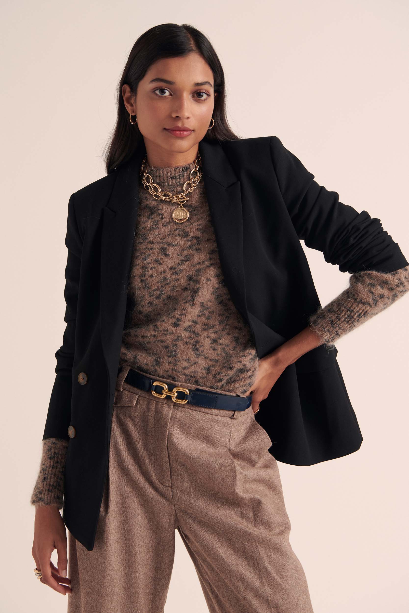 Sweater Doudou spotted cheetah