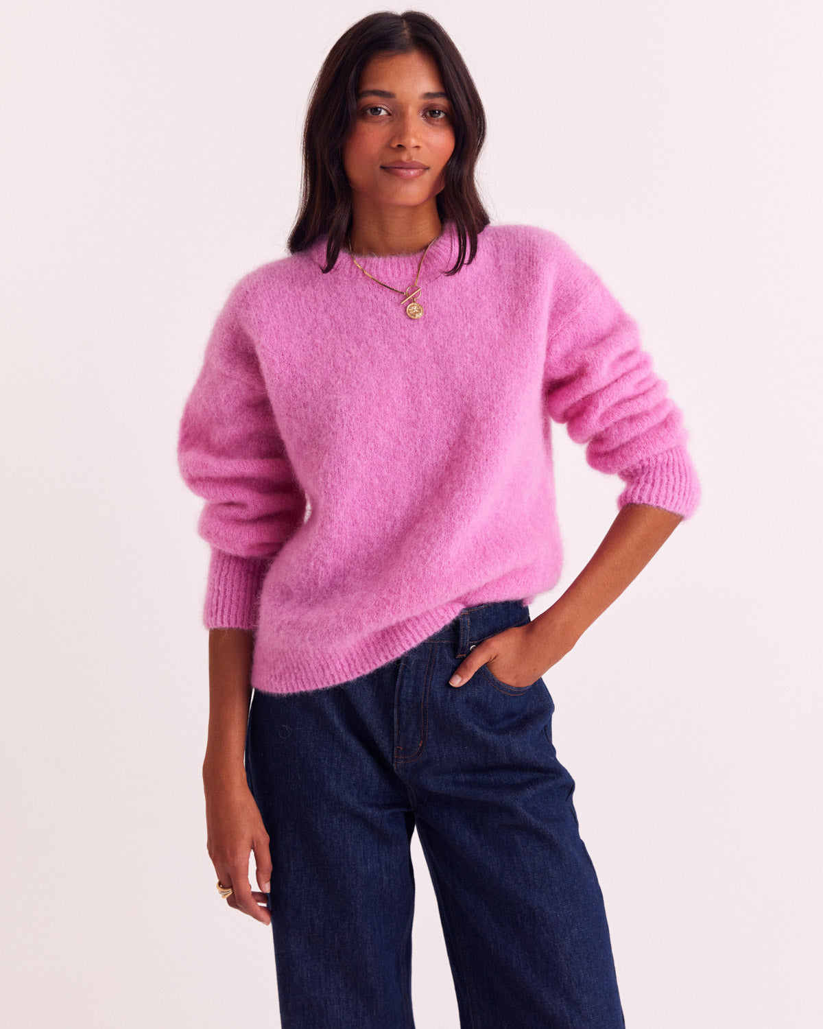 Pull Doudou rose