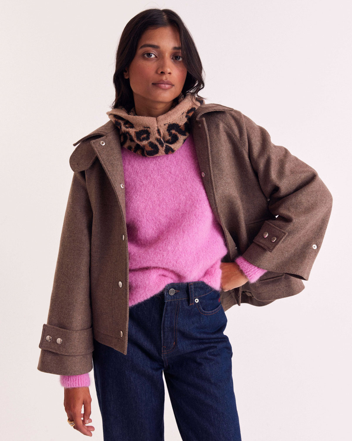 Coat Beauny chataigne