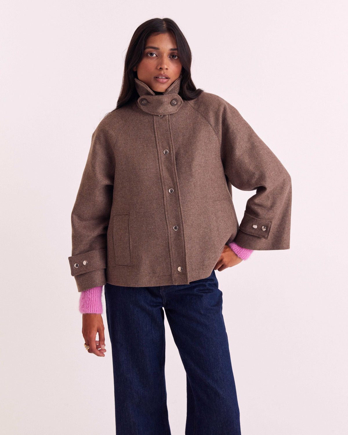 Coat Beauny chataigne