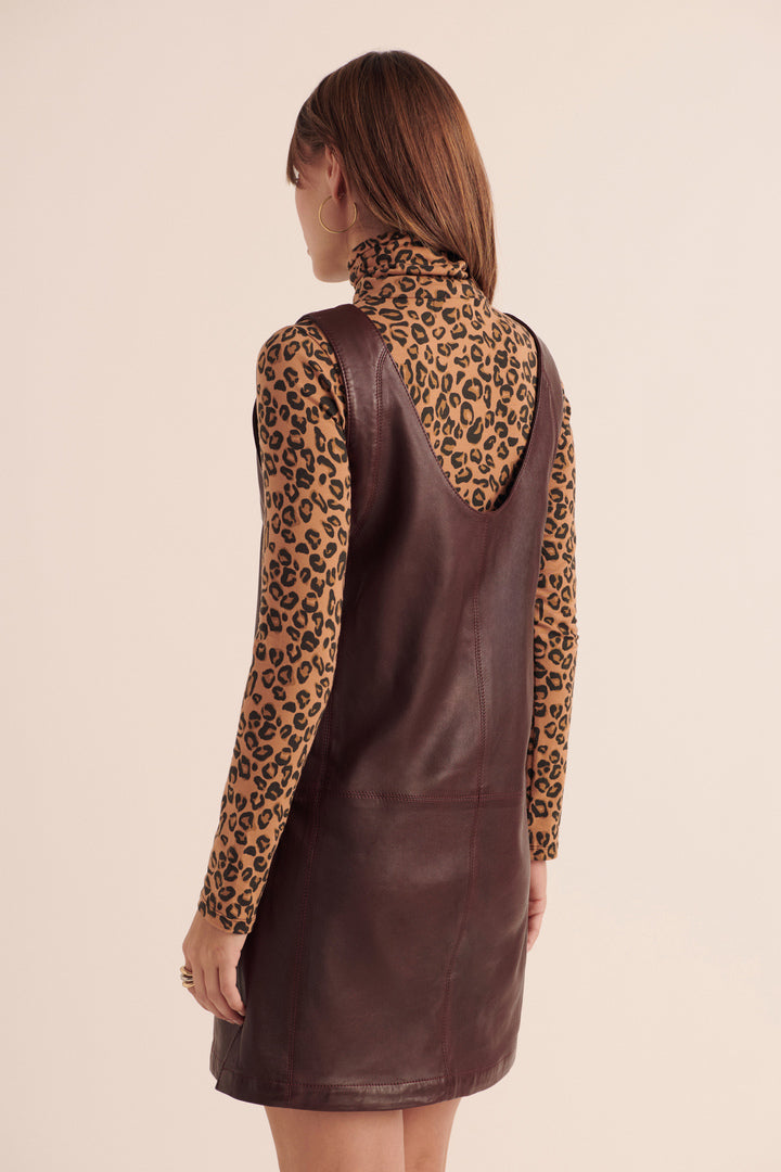 Dress chasuble Dona burgundy