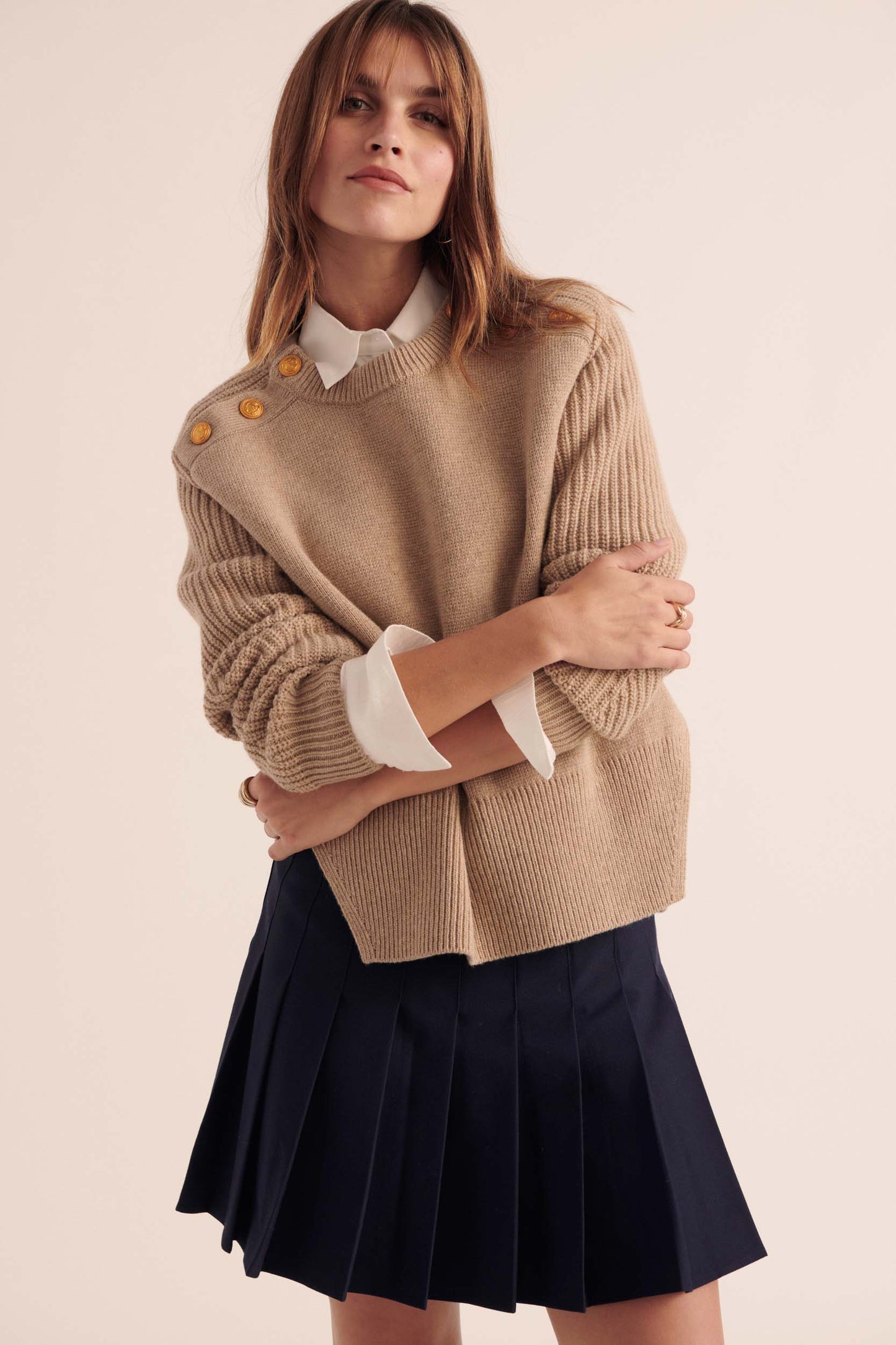 Beige Corneille sweater