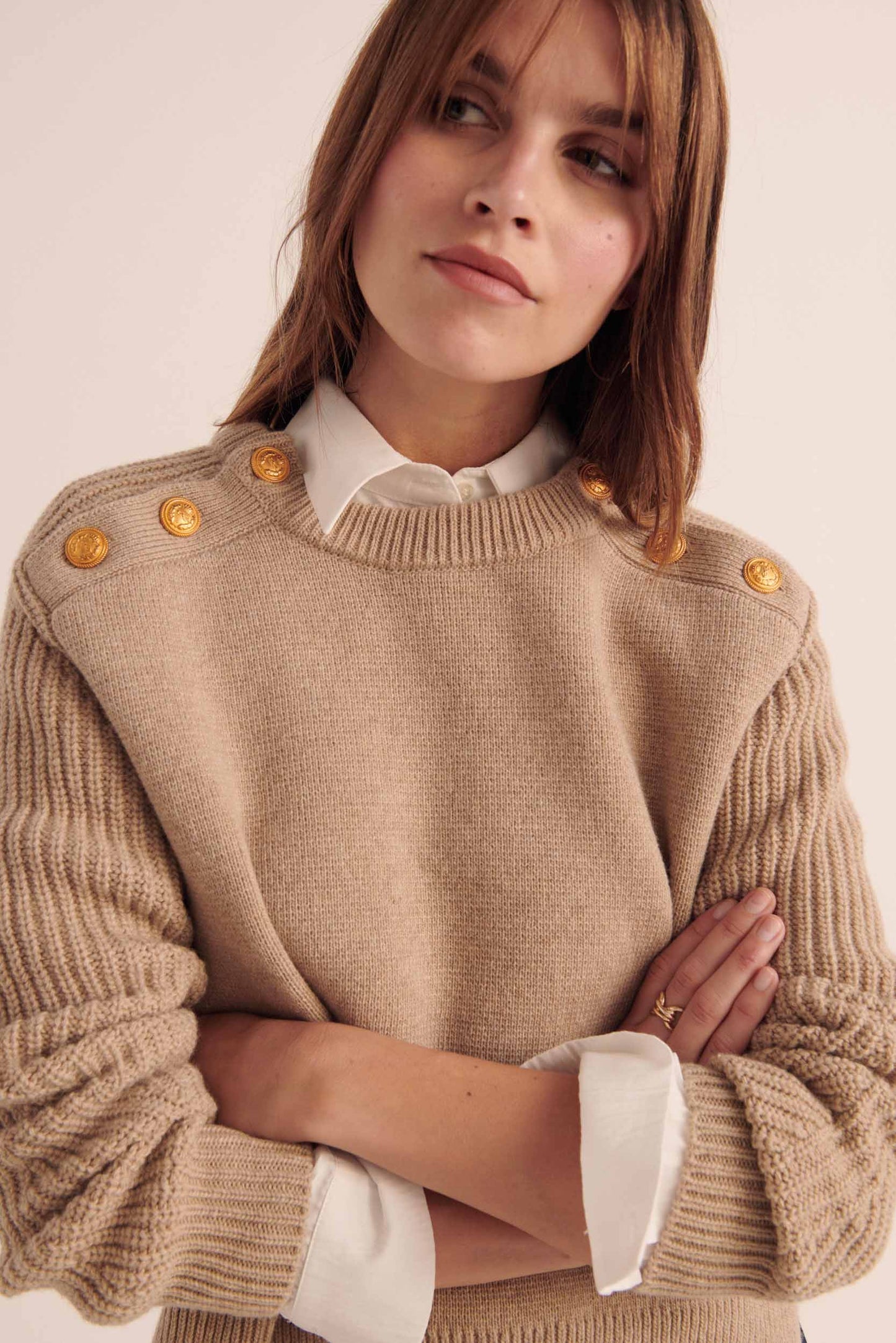 Beige Corneille sweater