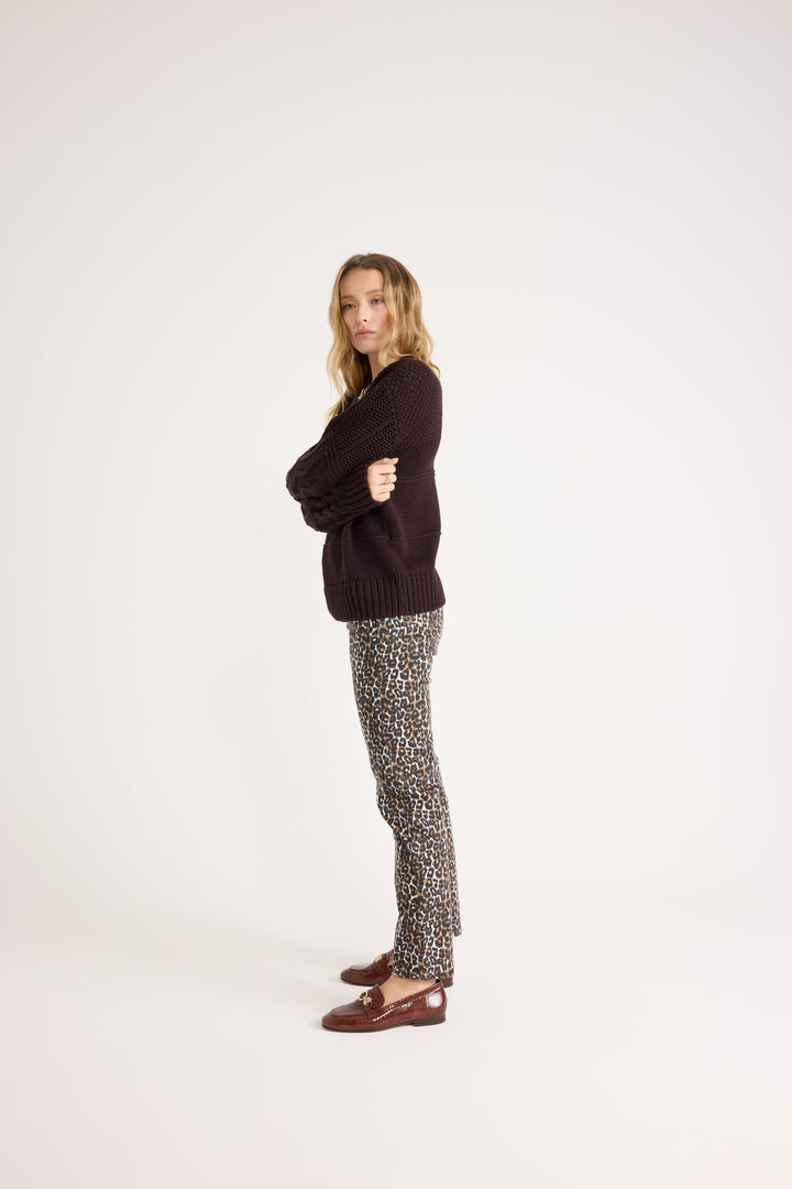 Sweater Monty brown