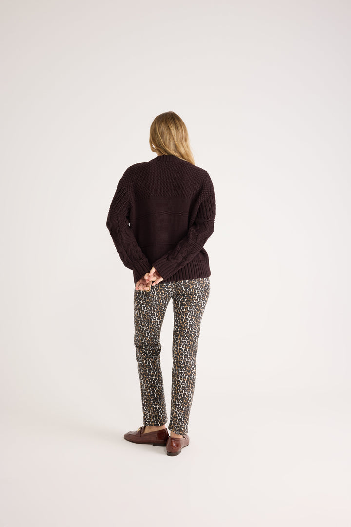 Sweater Monty brown